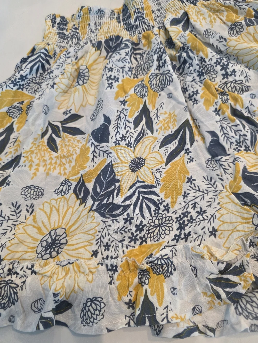 Floral Ruffle Shorts - Picture 3 of 4